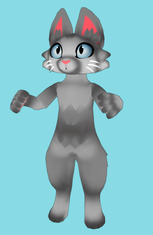 Manacat (in Blender)