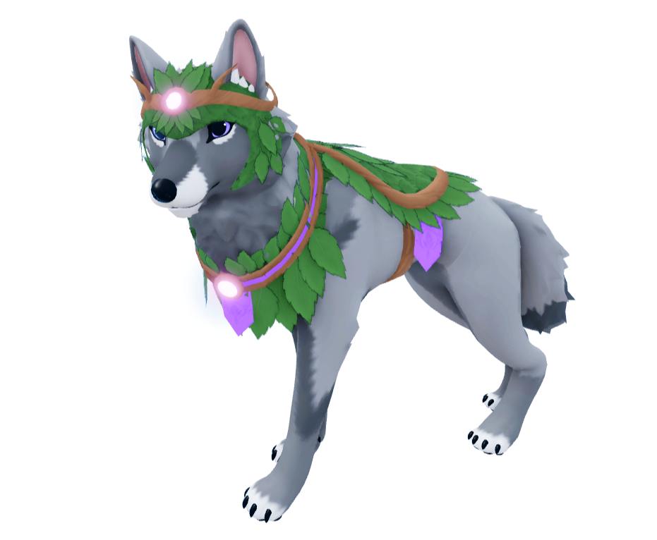Wolf with Grovekeeper Set