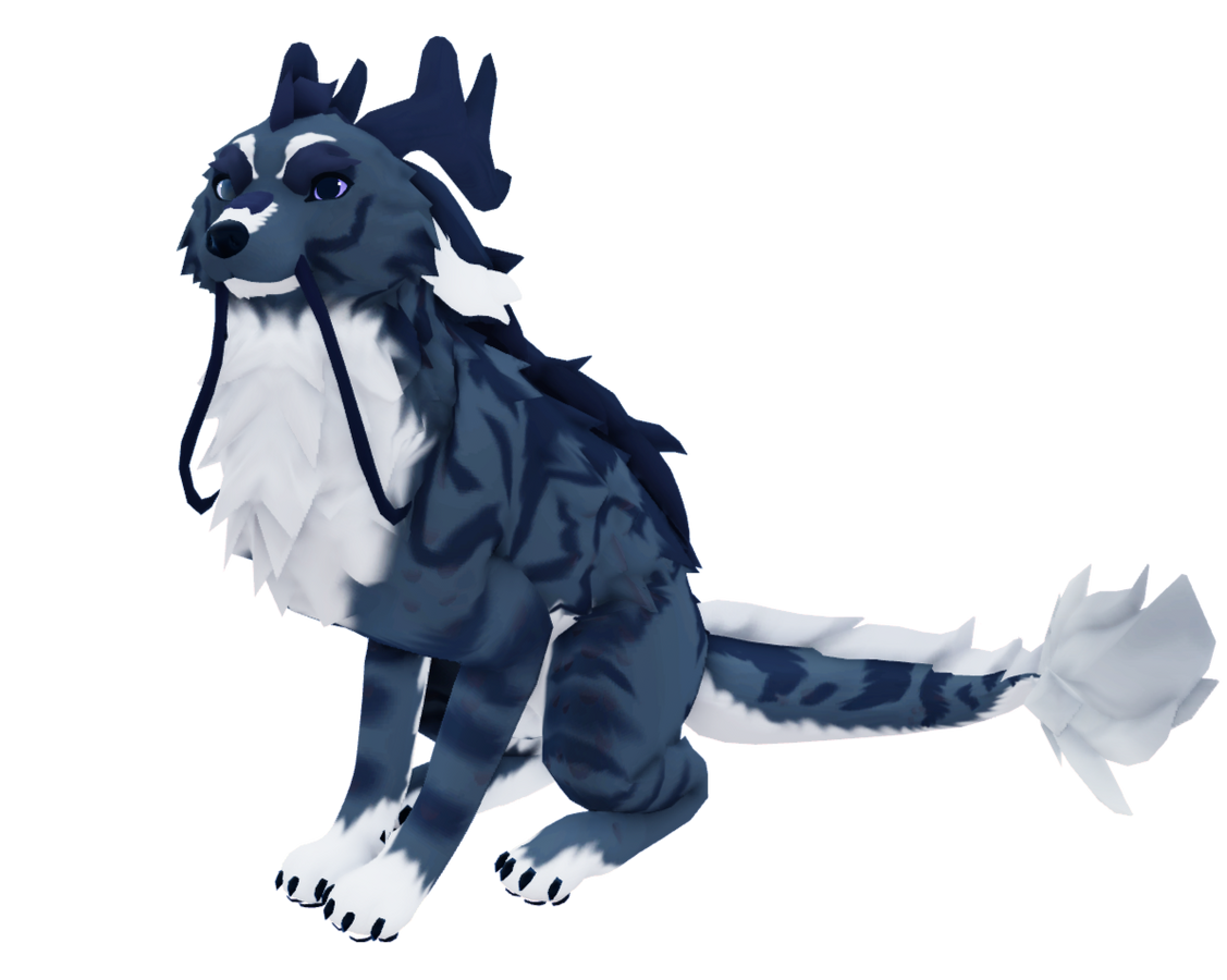Wolf with Dragon Set